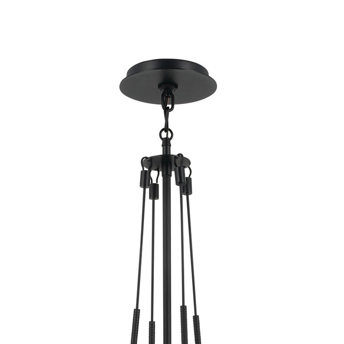 Myhouse Lighting Kichler - 52582BK - One Light Pendant - Albers - Black