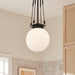 Myhouse Lighting Kichler - 52582BK - One Light Pendant - Albers - Black