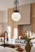 Myhouse Lighting Kichler - 52582BK - One Light Pendant - Albers - Black