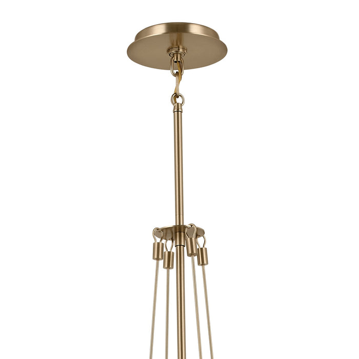 Myhouse Lighting Kichler - 52582CPZ - One Light Pendant - Albers - Champagne Bronze