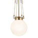 Myhouse Lighting Kichler - 52582CPZ - One Light Pendant - Albers - Champagne Bronze