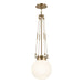 Myhouse Lighting Kichler - 52582CPZ - One Light Pendant - Albers - Champagne Bronze