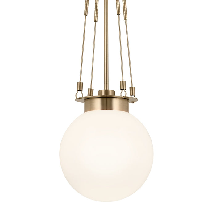 Myhouse Lighting Kichler - 52582CPZ - One Light Pendant - Albers - Champagne Bronze