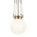 Myhouse Lighting Kichler - 52582CPZ - One Light Pendant - Albers - Champagne Bronze