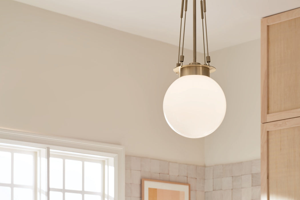 Myhouse Lighting Kichler - 52582CPZ - One Light Pendant - Albers - Champagne Bronze