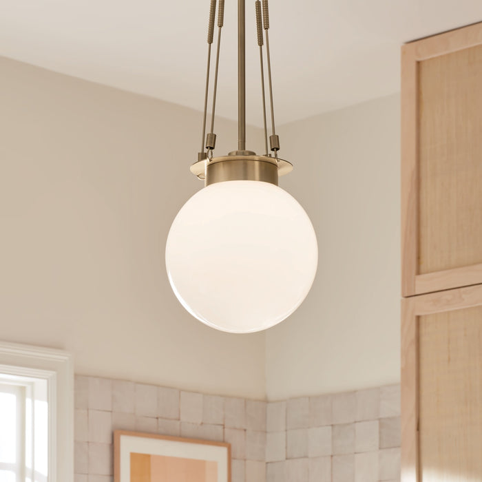 Myhouse Lighting Kichler - 52582CPZ - One Light Pendant - Albers - Champagne Bronze