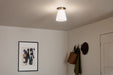 Myhouse Lighting Kichler - 52585CPZ - One Light Flush Mount - Albers - Champagne Bronze