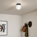 Myhouse Lighting Kichler - 52586BK - One Light Flush Mount - Albers - Black