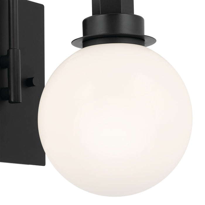 Myhouse Lighting Kichler - 55149BK - One Light Wall Sconce - Hex - Black