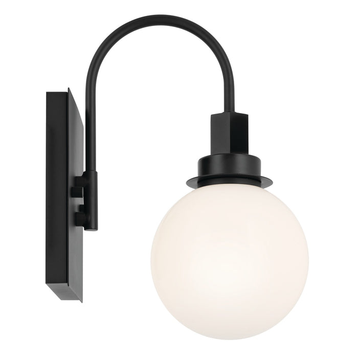 Myhouse Lighting Kichler - 55149BK - One Light Wall Sconce - Hex - Black