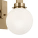 Myhouse Lighting Kichler - 55149CPZ - One Light Wall Sconce - Hex - Champagne Bronze