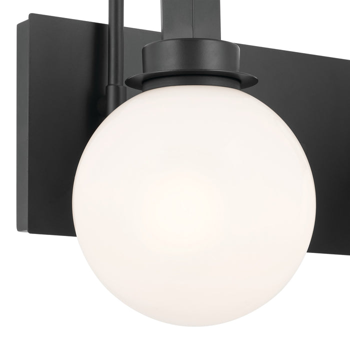 Myhouse Lighting Kichler - 55150BK - Two Light Bath - Hex - Black