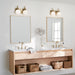 Myhouse Lighting Kichler - 55150CPZ - Two Light Bath - Hex - Champagne Bronze