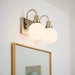 Myhouse Lighting Kichler - 55150CPZ - Two Light Bath - Hex - Champagne Bronze