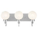 Myhouse Lighting Kichler - 55151CH - Three Light Bath - Hex - Chrome