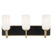 Myhouse Lighting Kichler - 55163CPZ - Three Light Bath - Solia - Champagne Bronze