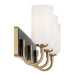 Myhouse Lighting Kichler - 55163CPZ - Three Light Bath - Solia - Champagne Bronze