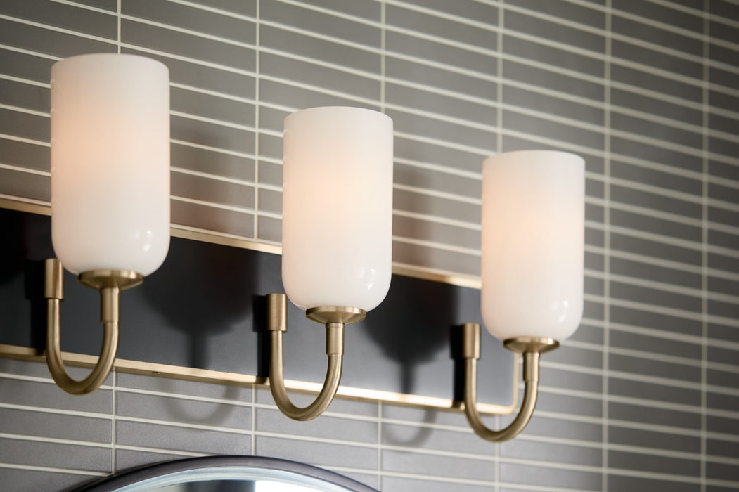 Myhouse Lighting Kichler - 55163CPZ - Three Light Bath - Solia - Champagne Bronze