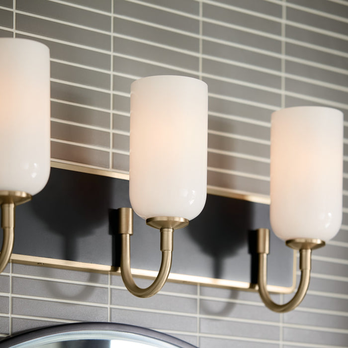 Myhouse Lighting Kichler - 55163CPZ - Three Light Bath - Solia - Champagne Bronze