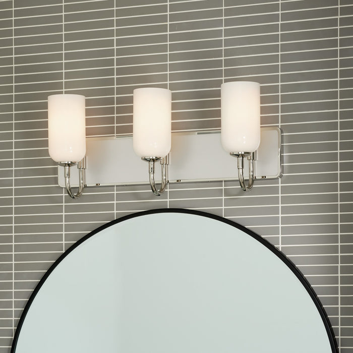 Myhouse Lighting Kichler - 55163PN - Three Light Bath - Solia - Polished Nickel