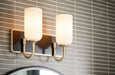 Myhouse Lighting Kichler - 55162CPZ - Two Light Bath - Solia - Champagne Bronze