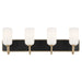 Myhouse Lighting Kichler - 55164CPZ - Four Light Bath - Solia - Champagne Bronze