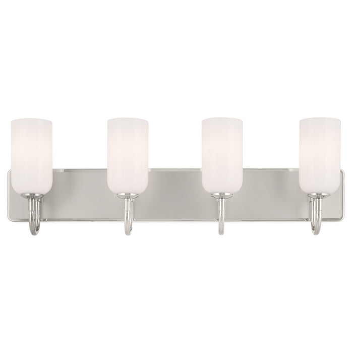 Myhouse Lighting Kichler - 55164PN - Four Light Bath - Solia - Polished Nickel