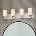 Myhouse Lighting Kichler - 55164PN - Four Light Bath - Solia - Polished Nickel