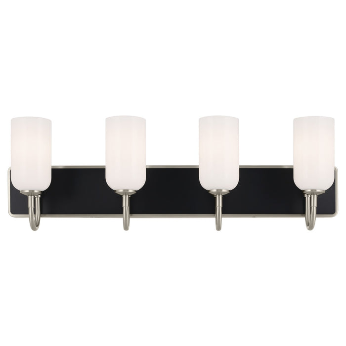 Myhouse Lighting Kichler - 55164NI - Four Light Bath - Solia - Brushed Nickel