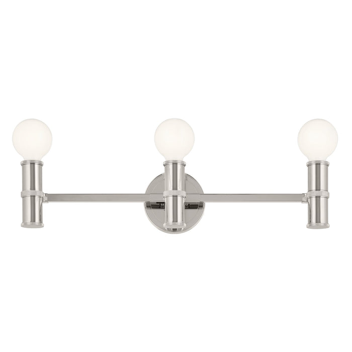 Myhouse Lighting Kichler - 55157PN - Three Light Bath - Torche - Polished Nickel