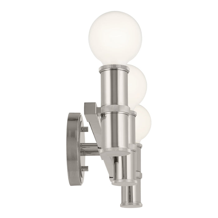 Myhouse Lighting Kichler - 55157PN - Three Light Bath - Torche - Polished Nickel