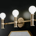 Myhouse Lighting Kichler - 55157CPZ - Three Light Bath - Torche - Champagne Bronze
