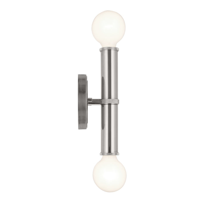 Myhouse Lighting Kichler - 55159PN - Two Light Wall Sconce - Torche - Polished Nickel