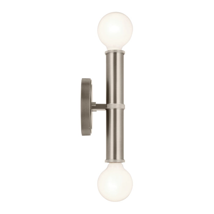 Myhouse Lighting Kichler - 55159NI - Two Light Wall Sconce - Torche - Brushed Nickel