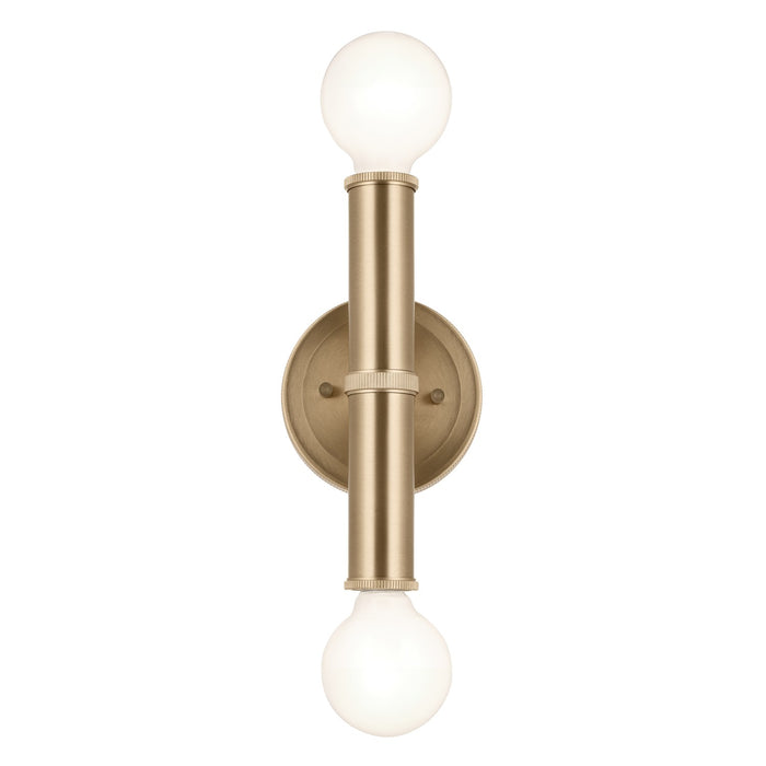 Myhouse Lighting Kichler - 55159CPZ - Two Light Wall Sconce - Torche - Champagne Bronze