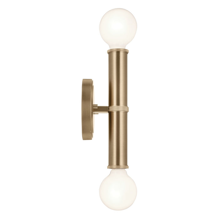 Myhouse Lighting Kichler - 55159CPZ - Two Light Wall Sconce - Torche - Champagne Bronze