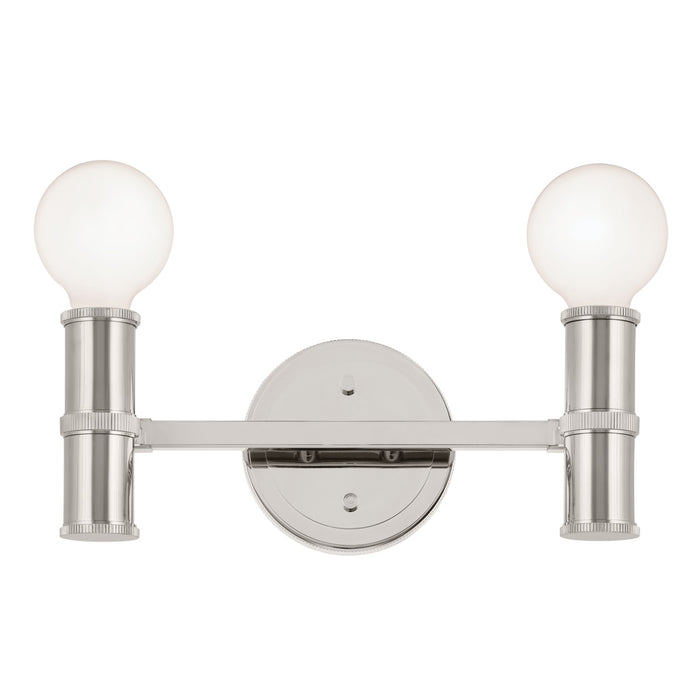 Myhouse Lighting Kichler - 55158PN - Two Light Bath - Torche - Polished Nickel