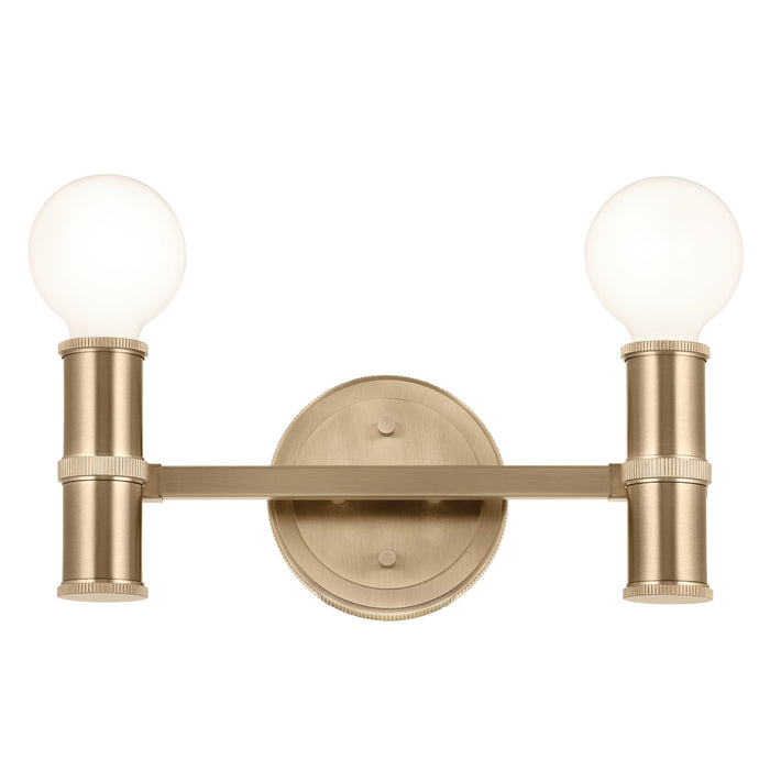 Myhouse Lighting Kichler - 55158CPZ - Two Light Bath - Torche - Champagne Bronze