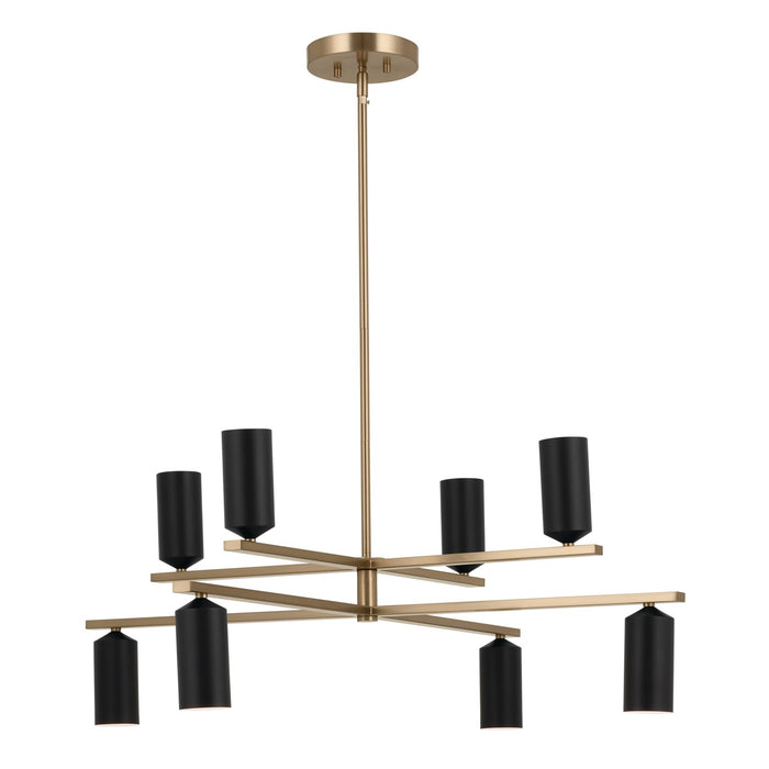 Myhouse Lighting Kichler - 52532CPZBK - LED Chandelier - Gala - Champagne Bronze