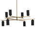 Myhouse Lighting Kichler - 52532CPZBK - LED Chandelier - Gala - Champagne Bronze