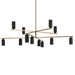 Myhouse Lighting Kichler - 52533CPZBK - LED Chandelier - Gala - Champagne Bronze