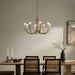 Myhouse Lighting Kichler - 52550CPZ - Eight Light Chandelier - Odensa - Champagne Bronze