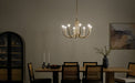 Myhouse Lighting Kichler - 52550CPZ - Eight Light Chandelier - Odensa - Champagne Bronze