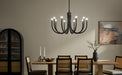 Myhouse Lighting Kichler - 52551BK - Ten Light Chandelier - Odensa - Black