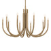 Myhouse Lighting Kichler - 52551CPZ - Ten Light Chandelier - Odensa - Champagne Bronze