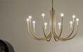 Myhouse Lighting Kichler - 52551CPZ - Ten Light Chandelier - Odensa - Champagne Bronze