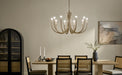 Myhouse Lighting Kichler - 52551CPZ - Ten Light Chandelier - Odensa - Champagne Bronze