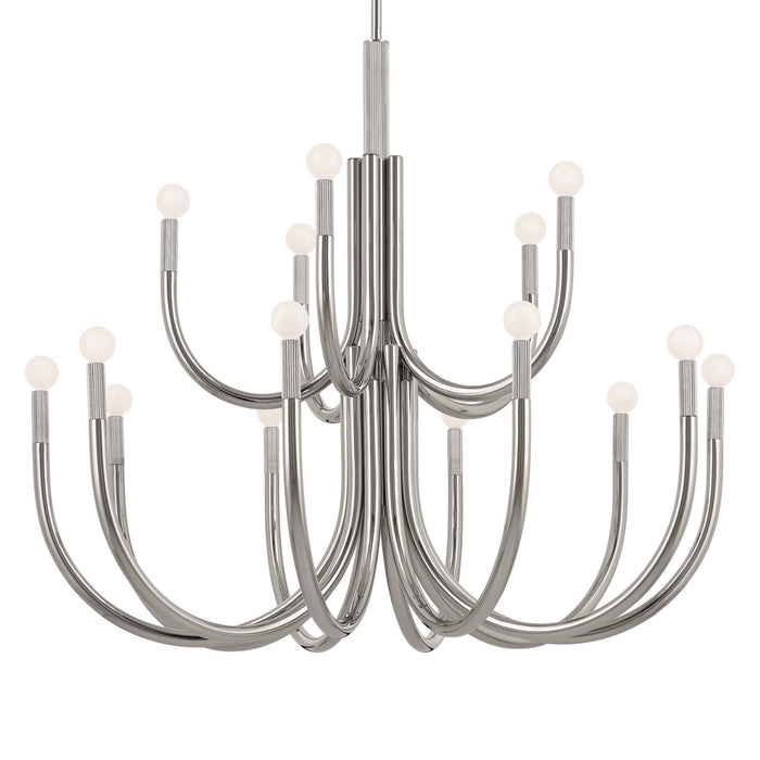 Myhouse Lighting Kichler - 52552PN - 15 Light Chandelier - Odensa - Polished Nickel