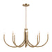 Myhouse Lighting Kichler - 52553CPZ - Eight Light Chandelier - Odensa - Champagne Bronze