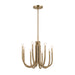 Myhouse Lighting Kichler - 52553CPZ - Eight Light Chandelier - Odensa - Champagne Bronze